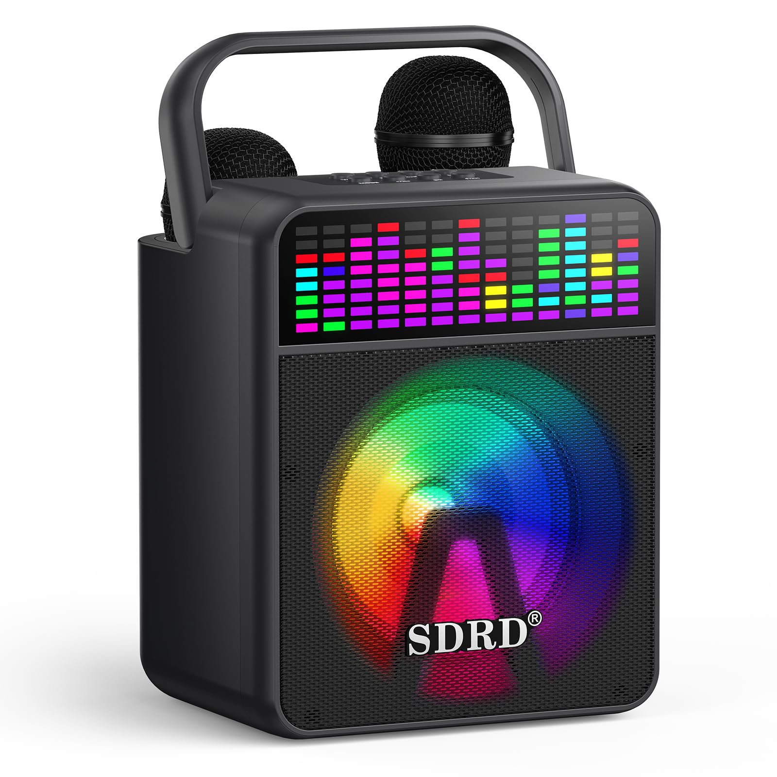 SDRD®︎Karaoke Speaker Manual SD-318 SDRD SD-318 Bluetooth Karaoke Speaker Comes with 2 Wireless